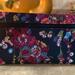 Vera Bradley  Cosmetic Bag in Black and Red with Floral Design Photo 0