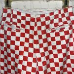 Holiday by Emma Mulholland Red White Checkered Kokomo Pants Trousers Size XS Photo 4