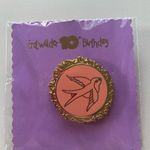 Erstwilder 10th Anniversary Birthday Enamel Pin Pink Photo 1