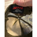 Otto "Jerk" Trucker Hat Snap Back Adjustable O/S One Size Camo Lightning Green Photo 4