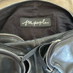 Free People black lamb leather hobo crossbody bag EDGY FEMININE Photo 5