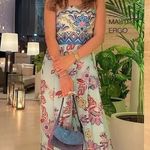 ZARA boho printed floral hippie jumpsuit romper Photo 1