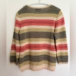 Vintage Textured Striped Sweater Photo 6