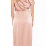 Show Me Your Mumu Jodie Dress Rose Gold Luxe Satin (Size XXL) Photo 1