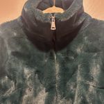 Urban Outfitters  emerald green teddy jacket size Large. Crazy soft! Photo 5