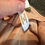 J.Crew J. Crew One Piece Swimsuit Green Textured Square Neck Shelf Bra Sz 22 NEW Photo 4