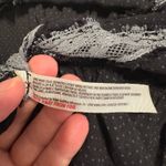 Free People  Black and Gray Zigzag Chemise Photo 6