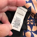 PRIMI STRAPLESS DRESS small short lined blue orange Photo 11