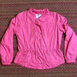 Coldwater Creek PINK  RAIN JACKET / WINDBREAKER Photo 0