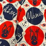 Disney  Cruise Line XS Womens Pajama Pants Minnie Mouse Nautical Cotton Lounge Photo 3