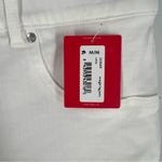 ‎ SPANXshape EveryWear 4-Way Stretch White Denim Straight Leg Jeans Size M Photo 4