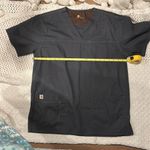 Carhartt Black Scrub Top Womens Small Gray Photo 4