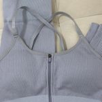 Pretty Little Thing PLT baby blue sports bra and leggings set size xs Photo 1