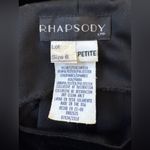 Rhapsody Vintage ‘90s  Black Velvet Square Neck Sleeveless Maxi Dress Photo 6