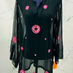 Pretty swim cover up tunic 🏖️ Pink Size M Photo 0