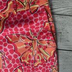 Lilly Pulitzer  pink butterfly Capri pants size 8 Photo 1