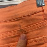 Mossimo Supply Co. Orange cuffed Jean Shorts Casual Style size 9. Photo 4