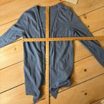 Chico's  NWOT Women's Ultimate Tee Blue Cardigan Modal Cotton Size M Photo 3