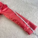 Charlotte Russe  Coat Jacket Womens Size M Coral‎ Button Up Long Sleeve Pockets Photo 7