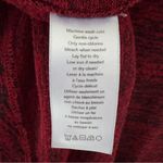 Rag and Bone Heathered Red Black Long Sleeve Top Crew neck tight knit stretch M Photo 8