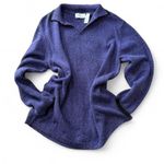 Liz Claiborne Vintage Elizabeth by  Purple Marled Sweater Photo 0