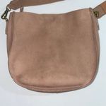 Madewell Transport Saddlebag Purse Patchwork Nubuck Edition Weathered Walnut Photo 4