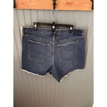 Abercrombie & Fitch  The Dad short‎ high rise  Denim  sz 34 18 PLUS Cut Off Boho Photo 2