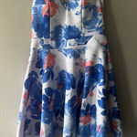 Windsor Floral Strapless Dress Size Medium Photo 0
