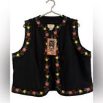 Sézane Sezane x Aimie Floral Embroidered Sleeveless Vest Photo 2