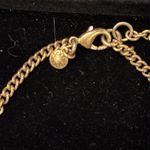 J.Crew  Statement Clear Rhinestone Gold Tone Floral Necklace Vintage Photo 2