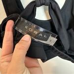 Koral  Black Sports Bra Photo 8
