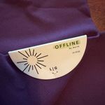 Aerie Cool Berry Crossover Flare Pants Photo 5