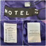 Dolls Kill  MOTEL Lilac Rose Coty Mini Dress Sexy Lace Négligée Club Party Sz XS￼ Photo 11