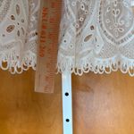 Monique Lhuillier BHLDN  White Lace‎ Mini Dress 2 NWT Photo 8