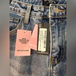 Pretty Little Thing Light Blue Straight Leg Jeans Photo 5