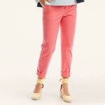 Brooks Brothers  stretch cotton neon coral chino pant size 2 Photo 12