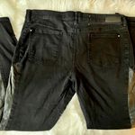 DKNY Jeans- Legging with Vegan Leather Trim Size 16 Photo 4