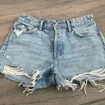 GRLFRND Grlfriend high rise cut off button front jean shorts Photo 0