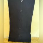 Maeve NWT  Anthropologie‎ Ribbed Puff Sleeve Mini Dress Navy Gingham Size Medium Photo 3