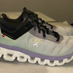 on cloud On Running Cloudtec Sneakers in Black, Gray, and Purple Photo 0