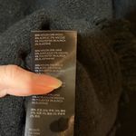 Anthropologie  Size Small Black Mika Fringed Bell Sleeve Sweater Photo 3