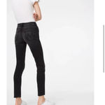 MOTHER The High Waisted Looker Jeans Black Hawk Size 24 Photo 1