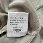 Sue Wong Beaded Embroidered Strapless Embellished Mini Dress in Silver Gray, 4 Photo 7