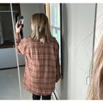 Free People : Simply Plaid Blazer Red Combo Photo 7