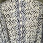 Others Follow Tilly’s Diamond Hobo Print Tie Front Kimono Cover Up Jacket Photo 5