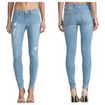 frame denim Frame Le Skinny de Jeanne Distressed Jeans in Echo Park - size 27 Photo 1