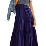 Free People  Bluebell Navy Dress Photo 2