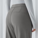 Halara  Flex DayStretch High Waisted Pocket Work Flare Pants In Silent Storm Photo 4