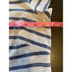 LL Bean Dress Womens Small Blue Coastal Stretch Beachy Preppy Knee Length Casual Photo 7