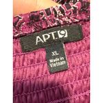 APT 9 Women's Purple Paisley Print Camisole Dress Size XL X Photo 3